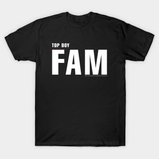 FAM. Netflix series TOP BOY slang T-Shirt